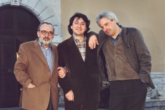 con Sergio Miceli e Franco Piersanti 1997
